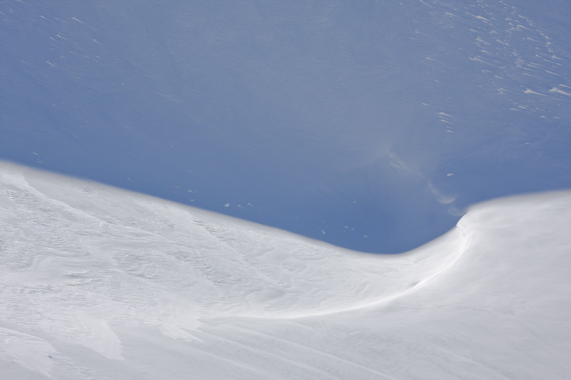 Shadows On The Nisqually Glacier